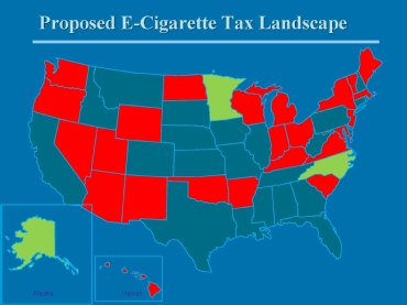 USA E-Cigs Proposed Tax Slice 