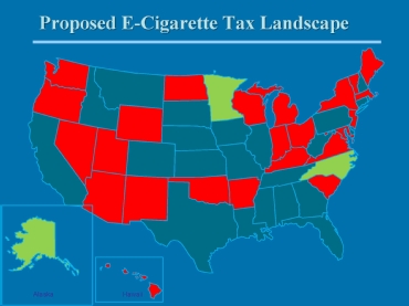 USA E-Cigs Proposed Tax Slice